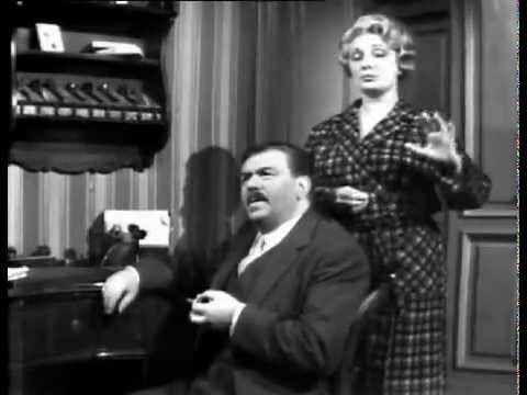 Gino Cervi e Andreina Pagnani: Maigret e M.me Maigret