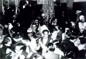 La serata del 21 febbraio 1931 alla Boule Blanche di Parigi