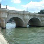 Il Pont-Neuf ponte ad archi sulla Senna a Parigi