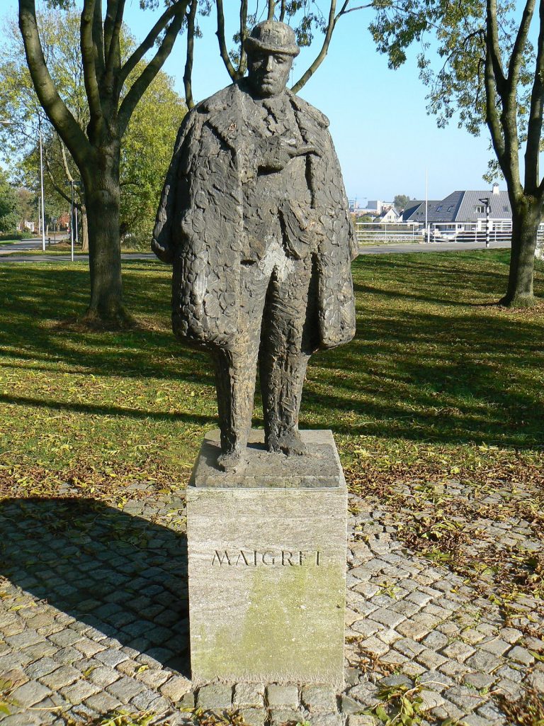 il monumento a maigret in olanda