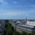 panorama di Parigi dall'alto