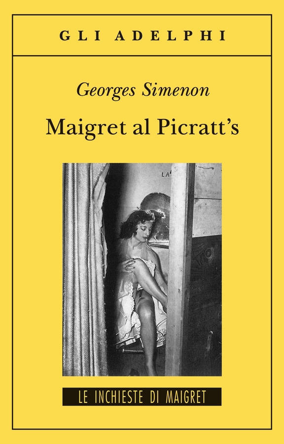 Maigret al Picratt's, la copertina Adelphi