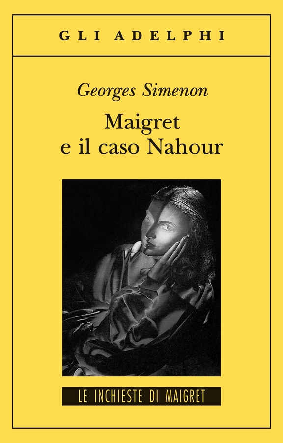 Maigret e il caso Nahour, la copertina Adelphi