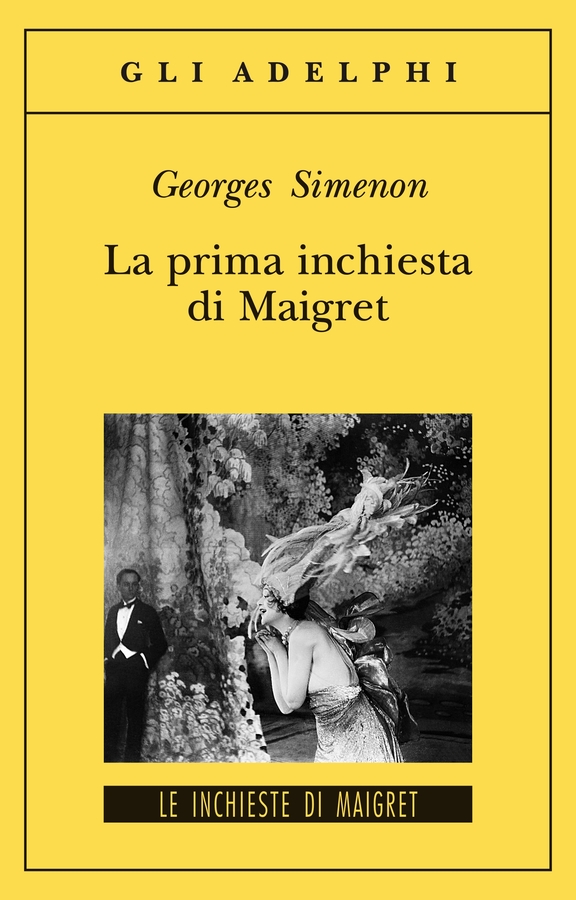 La prima inchiesta di Maigret, copertina Adelphi
