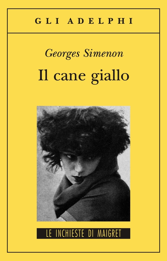 Maigret e il cane giallo, la copertina Adelphi