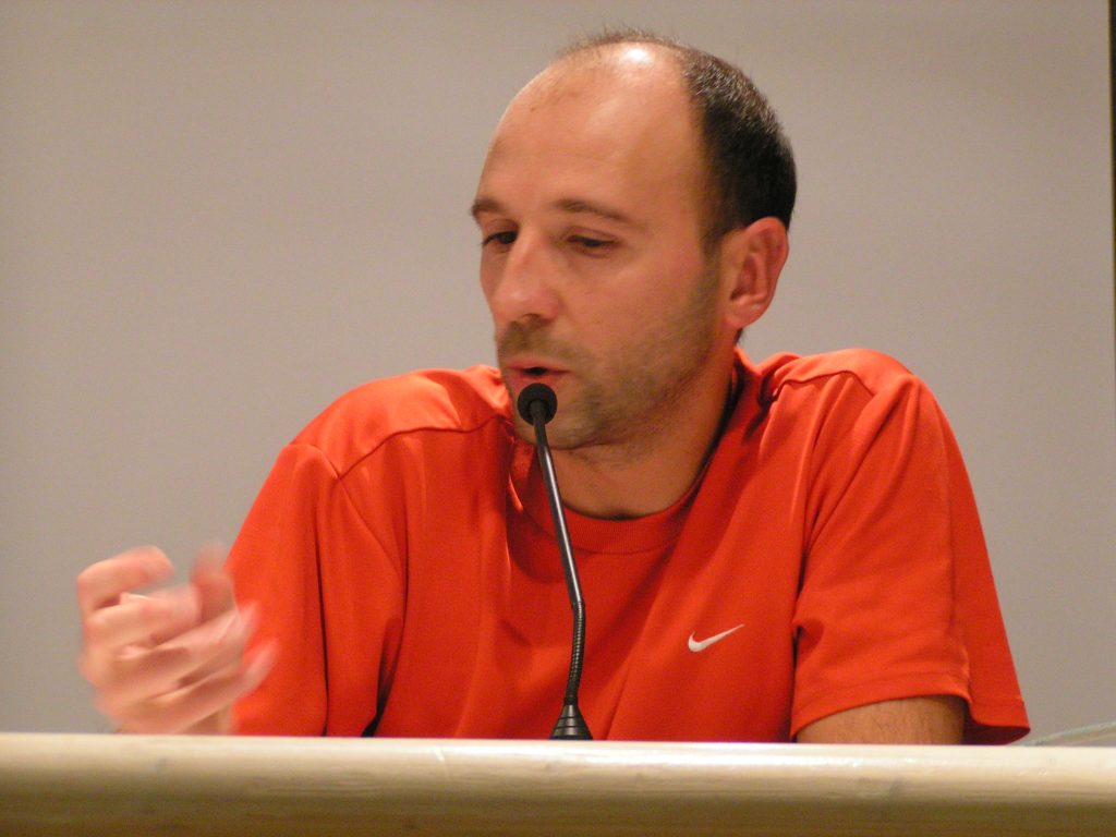Lo scrittore Mauro Covacich